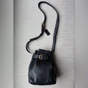 Vintage Coach 4156 Soho Belted Pouch Black